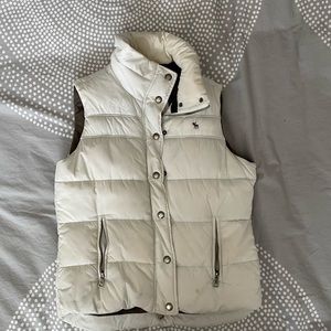 Vintage Abercrombie puffer vest